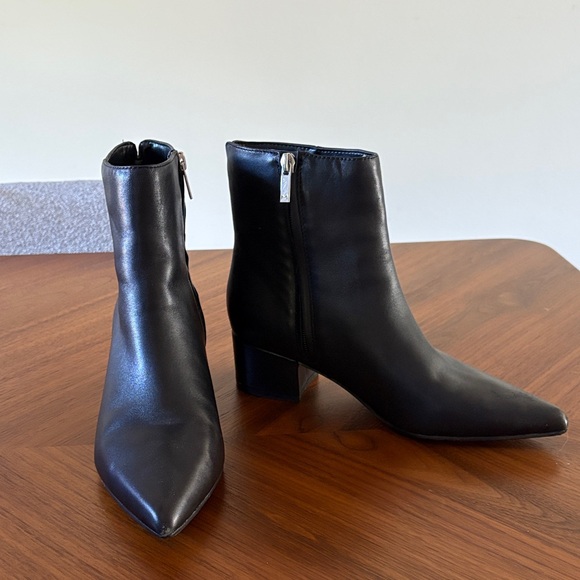 Marc Fisher Shoes - Marc Fisher Sleek Black Ankle Boots